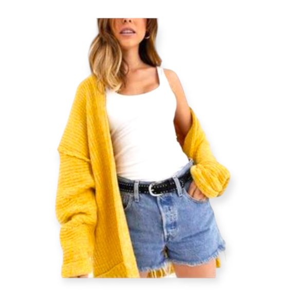 Free People Sweaters - Free People High Hopes Chunky Cardigan.